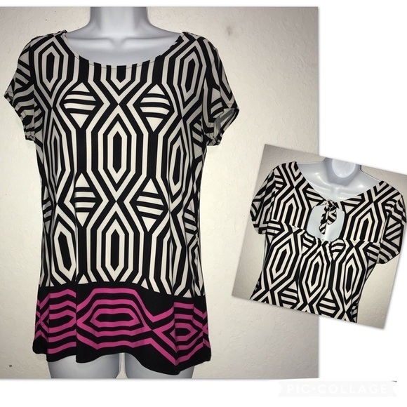 INC International Concepts Tops - Inc Tie Back Stretch Top S